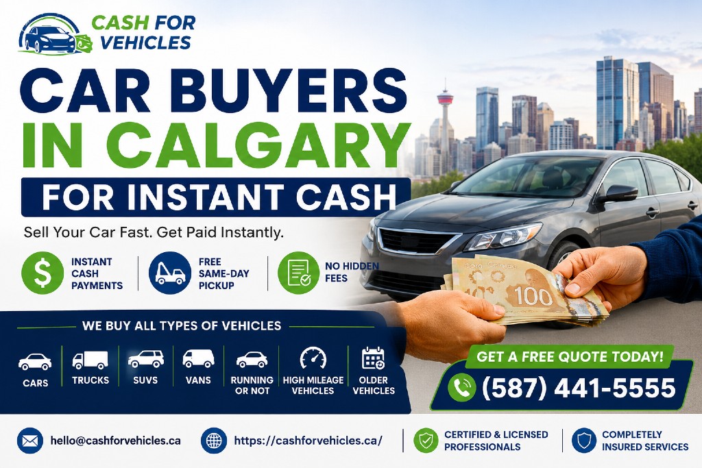 Car Buyers in Calgary for Instant Cash