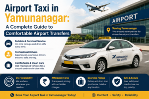 Airport Taxi in Yamunanagar: A Complete Guide to Comfortable Airport Transfers 1 Airport Taxi in Yamunanagar: A Complete Guide to Comfortable Airport Transfers