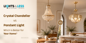 Crystal Chandelier vs Pendant Light Which Is Better 1 Crystal Chandelier vs Pendant Light Which Is Better