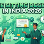 One Sitting Degree in India 2026