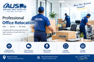 Packers and Movers Muscat – Efficient Office Moving Services for Every Business