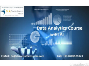 Data Analyst Training Institute in Delhi for Industry-Oriented Analytics Careers, Learn Excel, VBA, SQL, Power BI & Tableau with Free Alteryx, Prompt Engineering & Gen AI Skills + IBM Certification Support by SLA Consultants India 1 Data Analyst Training Institute in Delhi for Industry-Oriented Analytics Careers, Learn Excel, VBA, SQL, Power BI & Tableau with Free Alteryx, Prompt Engineering & Gen AI Skills + IBM Certification Support by SLA Consultants India