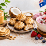 Healthy Dessert Ideas in Australia: Peanut Butter, Coconut Macaroons & Berry Cream of Rice