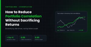 How to Reduce Portfolio Correlation Without Sacrificing Returns 1 How to Reduce Portfolio Correlation Without Sacrificing Returns