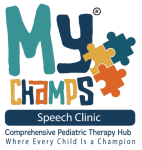 Speech and Language Therapy at MYCHAMPS Speech Clinic 1 Speech and Language Therapy at MYCHAMPS Speech Clinic