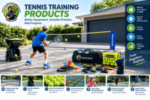 Tennis Training Products: A Practical Guide to Better Practice and Player Development