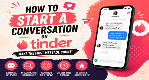 How to Start a Conversation on Tinder