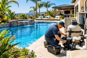 When to Consider a Swimming Pool Repair Service in Corona, CA
