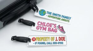 Custom Bag Tags for Professional Product Branding 1 Custom Bag Tags for Professional Product Branding