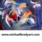 Flowery Abstract large size art