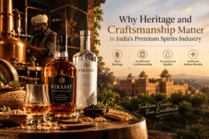 Why Heritage and Craftsmanship Matter in India’s Premium Spirits Industry