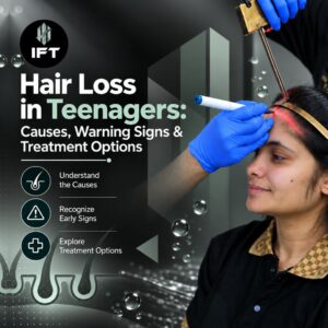 Hair Loss in Teenagers: Causes, Warning Signs & Treatment Options