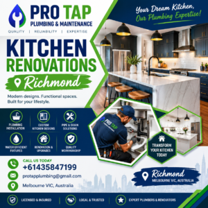 Planning Kitchen Renovations in Richmond: Plumbing Essentials 1 Planning Kitchen Renovations in Richmond: Plumbing Essentials