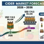 Cider Market Forecast 2026 – 2036: Global Market to Reach USD 174.5 Billion by 2036 at 4.3% CAGR