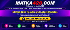 Matka420: Results and Latest Updates