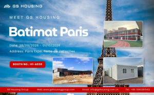 GS Housing to Showcase Flat-Pack Modular Building Solutions at BATIMAT Paris 2026