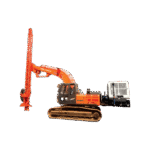 Excavator Mounted Drilling Rig