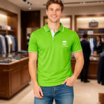 Duo Stripe Polo T Shirt 2