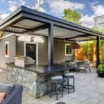 Red Rock Outdoor Living Creates Beautiful Backyard Installation for New Homes