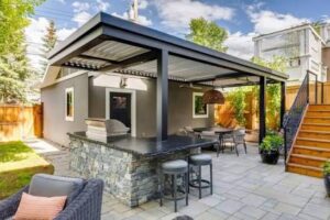 Red Rock Outdoor Living Creates Beautiful Backyard Installation for New Homes 1 Red Rock Outdoor Living Creates Beautiful Backyard Installation for New Homes