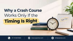 Why a Crash Course Works Only If the Timing Is Right 1 Why a Crash Course Works Only If the Timing Is Right
