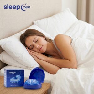 SleepZee is an adjustable anti-snoring mouthpiece designed to support