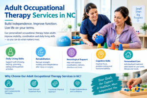 Adult occupational therapy services in NC 
