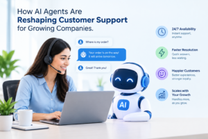 How AI Agents Are Reshaping Customer Support for Growing Companies