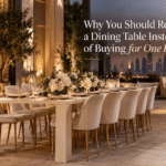 Why You Should Rent a Dining Table Instead of Buying for One Event 3 Why You Should Rent a Dining Table Instead of Buying for One Event