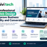professional b2b web design business credibility conversions shivi tech