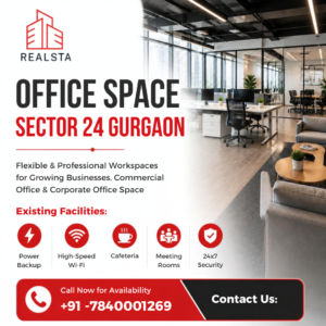 Office Space in Sector 24 Gurgaon: Rent, Buildings, Connectivity & Leasing Guide 1 Office Space in Sector 24 Gurgaon: Rent, Buildings, Connectivity & Leasing Guide