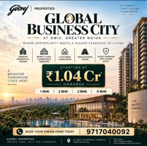 Godrej DMIC Greater Noida | Luxury 1/2/3 BHK Apartments 1 Godrej DMIC Greater Noida | Luxury 1/2/3 BHK Apartments
