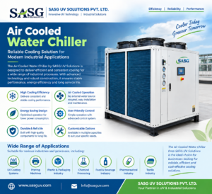 Air Cooled Water Chiller – Efficient Industrial Cooling Solution