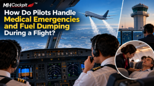 How Do Pilots Handle Medical Emergencies and Fuel Dumping During a Flight?