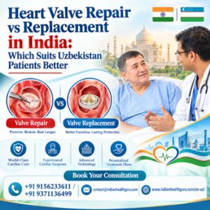 Heart Valve Repair vs Replacement in India: Which Suits Uzbekistan Patients Better