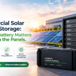 Commercial Solar Battery Storage: Why the Battery Matters More Than the Panels