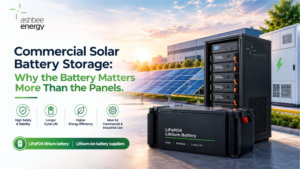 Commercial Solar Battery Storage: Why the Battery Matters More Than the Panels 1 Commercial Solar Battery Storage: Why the Battery Matters More Than the Panels
