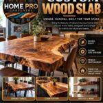 How Custom Wood Slabs Add Warmth and Luxury to Modern Interiors