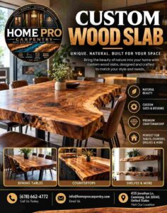 How Custom Wood Slabs Add Warmth and Luxury to Modern Interiors 1 How Custom Wood Slabs Add Warmth and Luxury to Modern Interiors