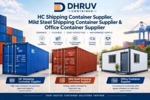HC Shipping Container Supplier, Mild Steel Shipping Container Supplier & Office Container Supplier 1 HC Shipping Container Supplier, Mild Steel Shipping Container Supplier & Office Container Supplier