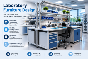 How Laboratory Furniture Design Improves Efficiency and Productivity in Modern Labs 1 How Laboratory Furniture Design Improves Efficiency and Productivity in Modern Labs
