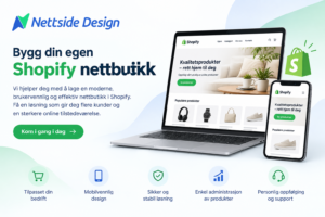 Shopify nettbutikk eller starte nettbutikk WooCommerce – Slik velger du riktig løsning