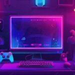 The Neon Vector Room