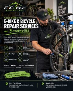 Your Guide to E-Bike & Bicycle Repair Services in Brooksville