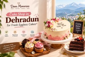 Cake Shop in Dehradun for Fresh Eggless Cakes
