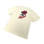 Aime Leon Dore Rose Graphic Cream Tee