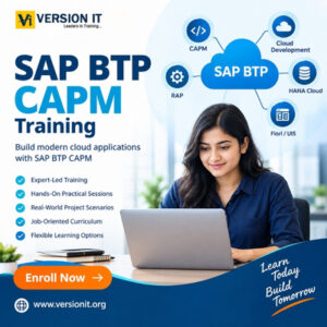 SAP BTP CAPM Training in Hyderabad: Build Cloud Application Development Skills with Version IT 1 SAP BTP CAPM Training in Hyderabad: Build Cloud Application Development Skills with Version IT