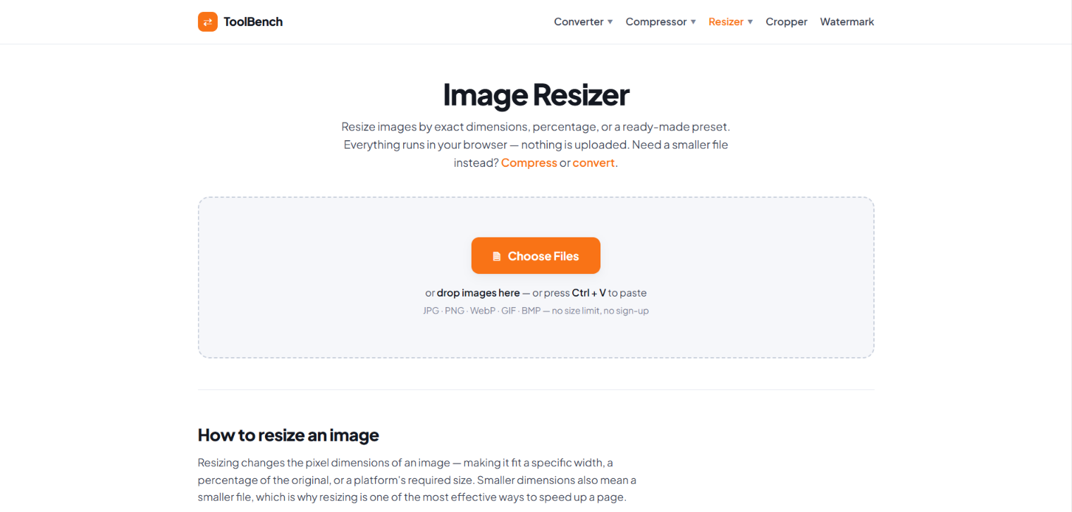 image resizer