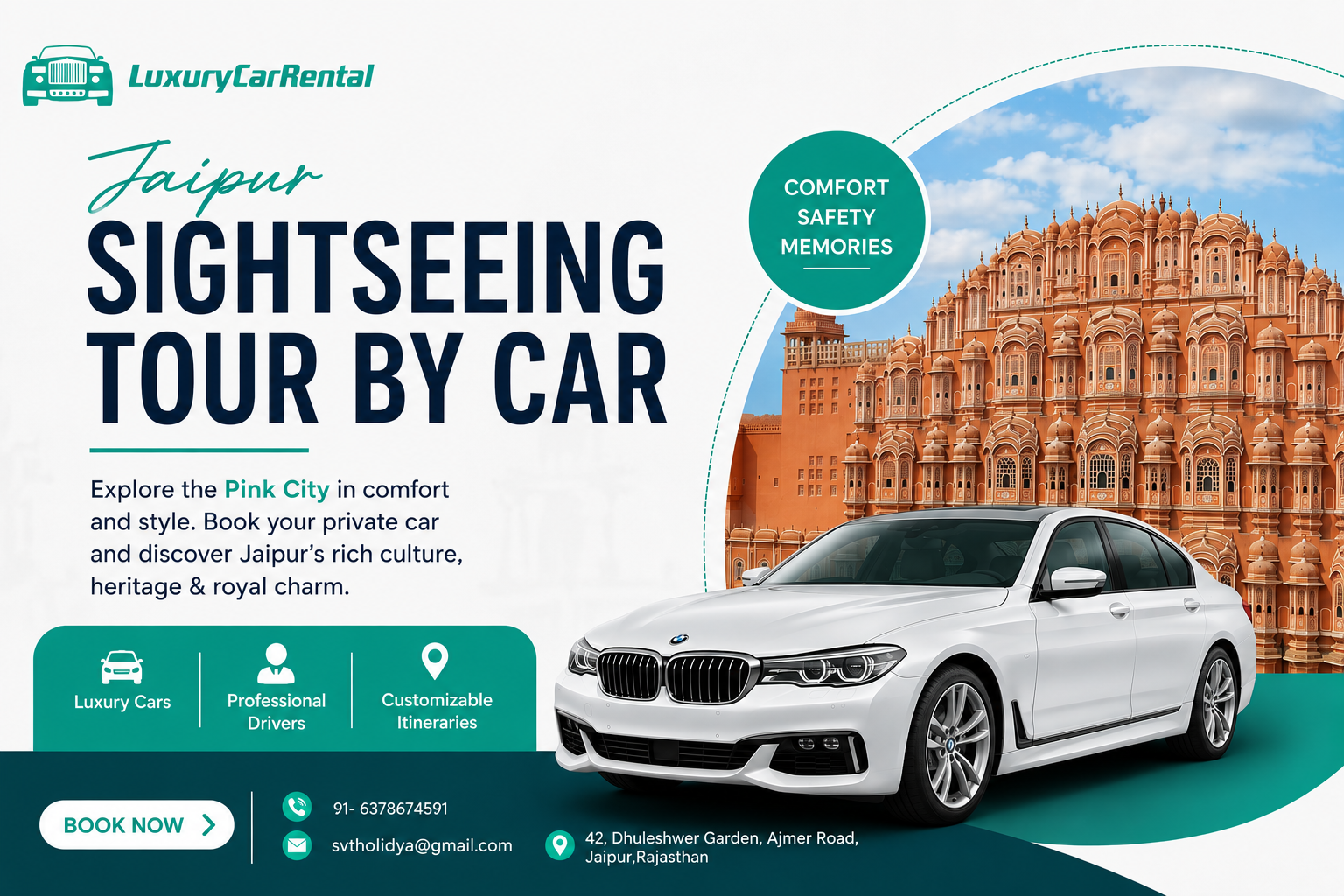 royal rajasthan tour package car
