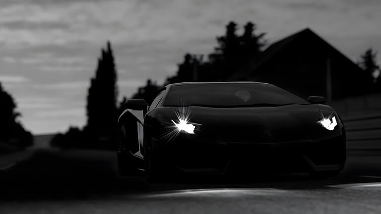 lamborghini aventador black whit